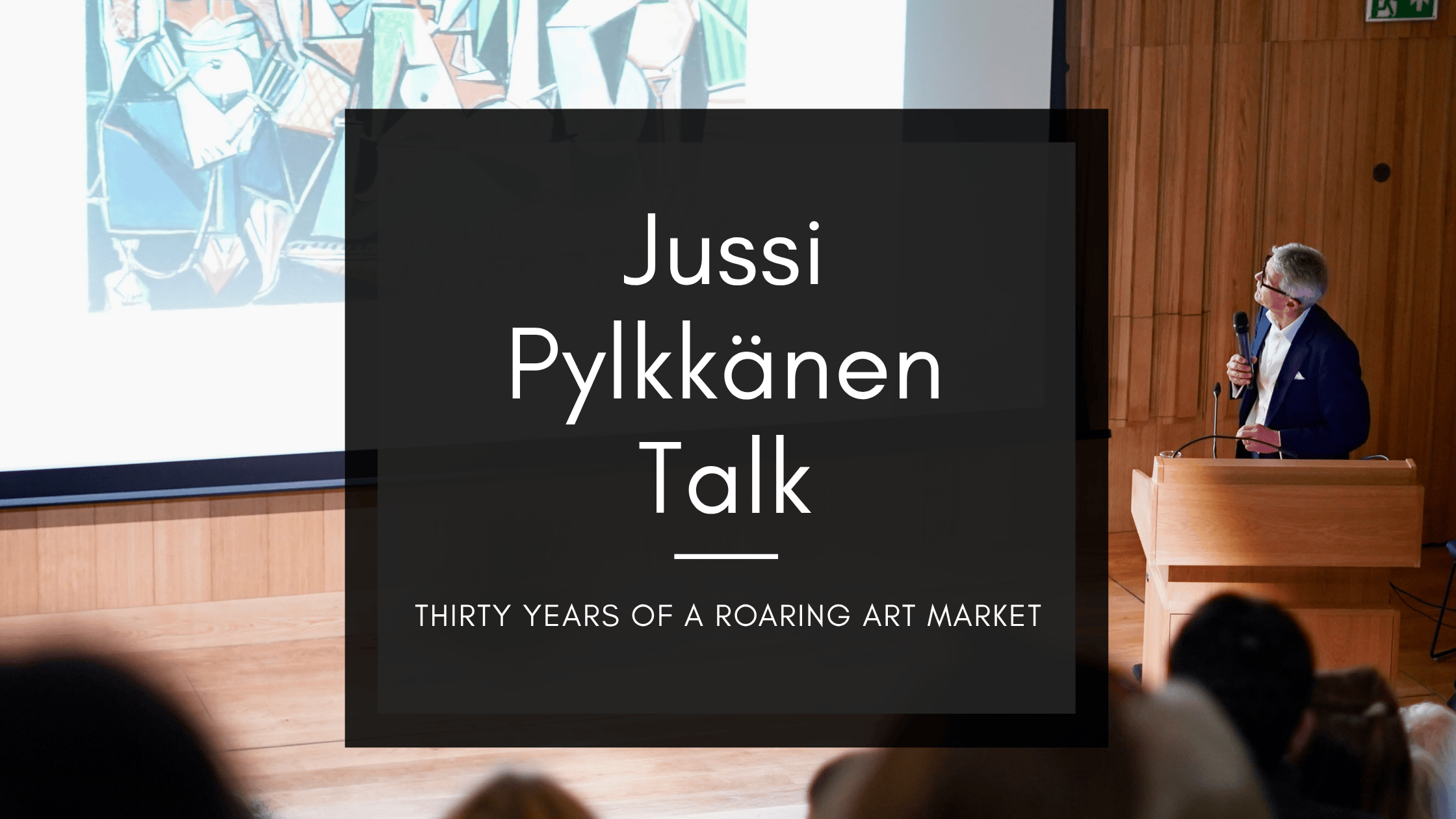 Jussi Pylkkänen at Trinity College, Oxford: Thirty Years of a Roaring Art Market